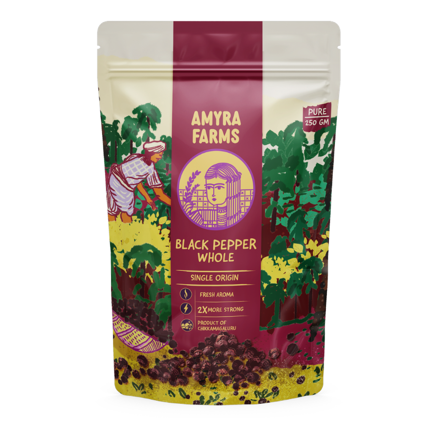 Amyra Farms Black Pepper Whole