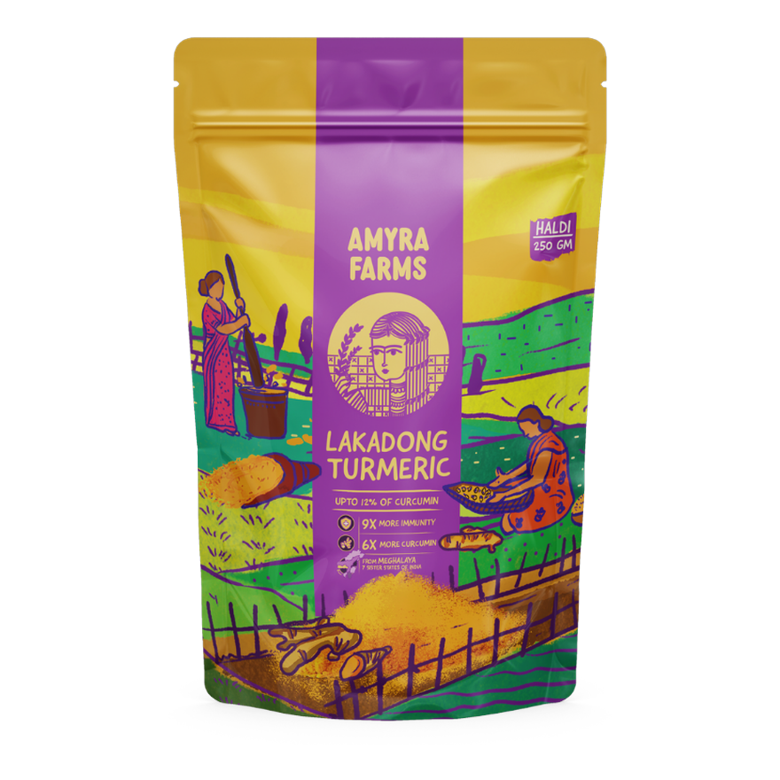 Amyra Farms Lakadong Turmeric